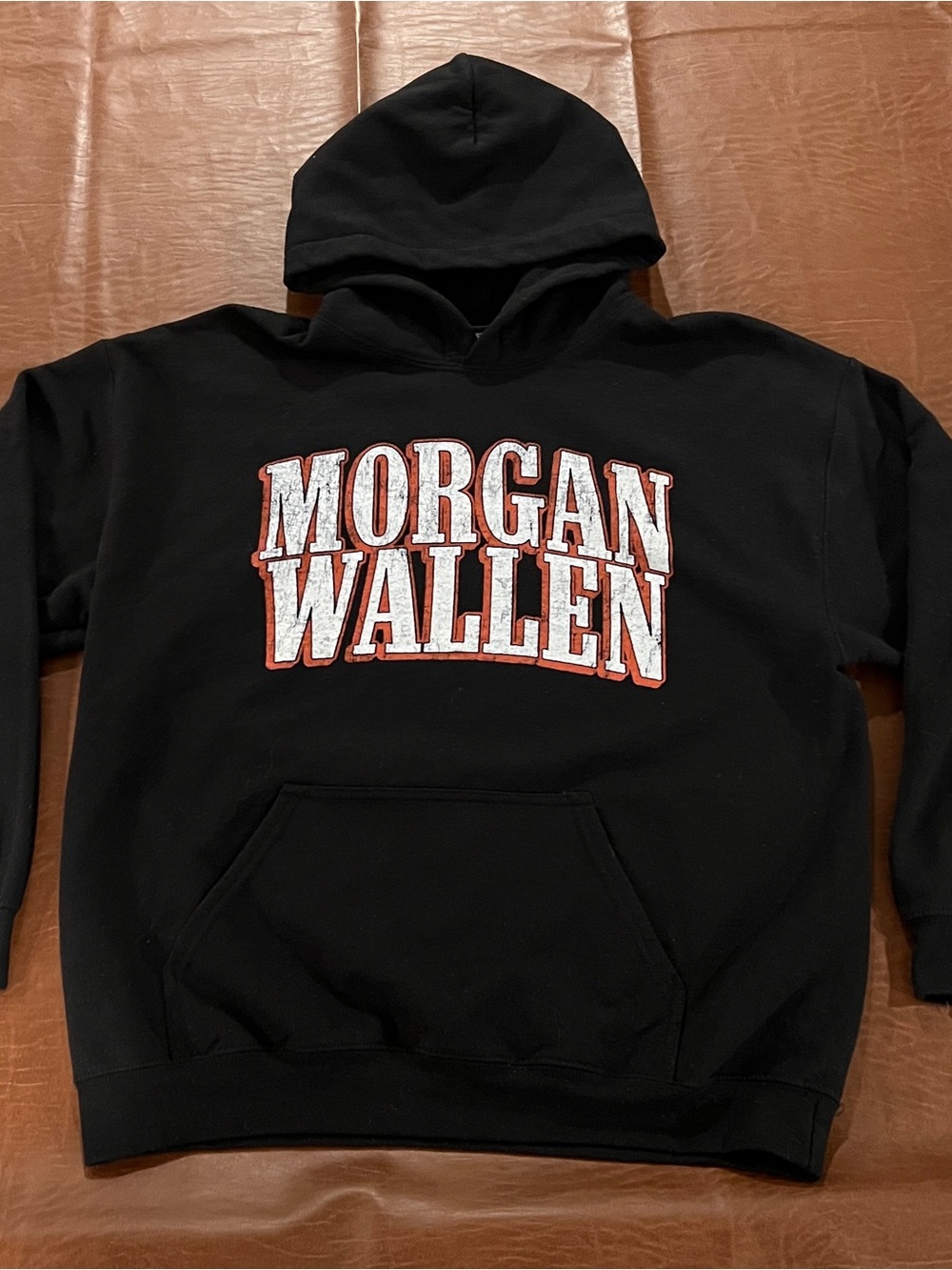 Morgan Wallen Long Live Cowgirls Hoodie Sweatshirt - Dual Sided - Size Large
